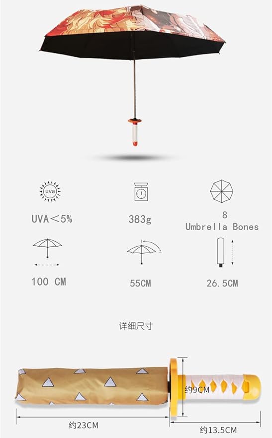 Flame Crest Umbrella
