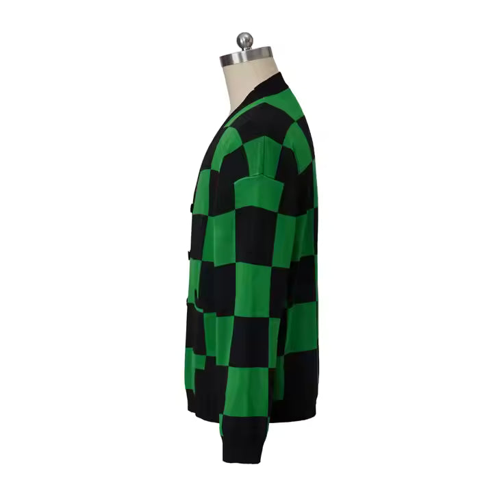 Flame Crest Knit Sweater