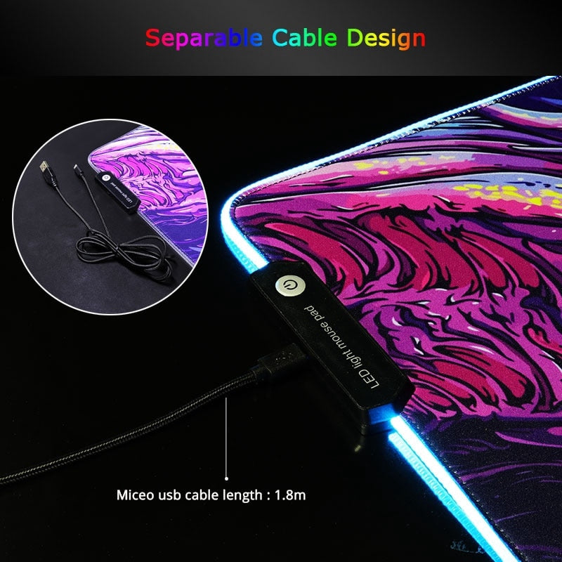 Hashira Glow Mouse Pad