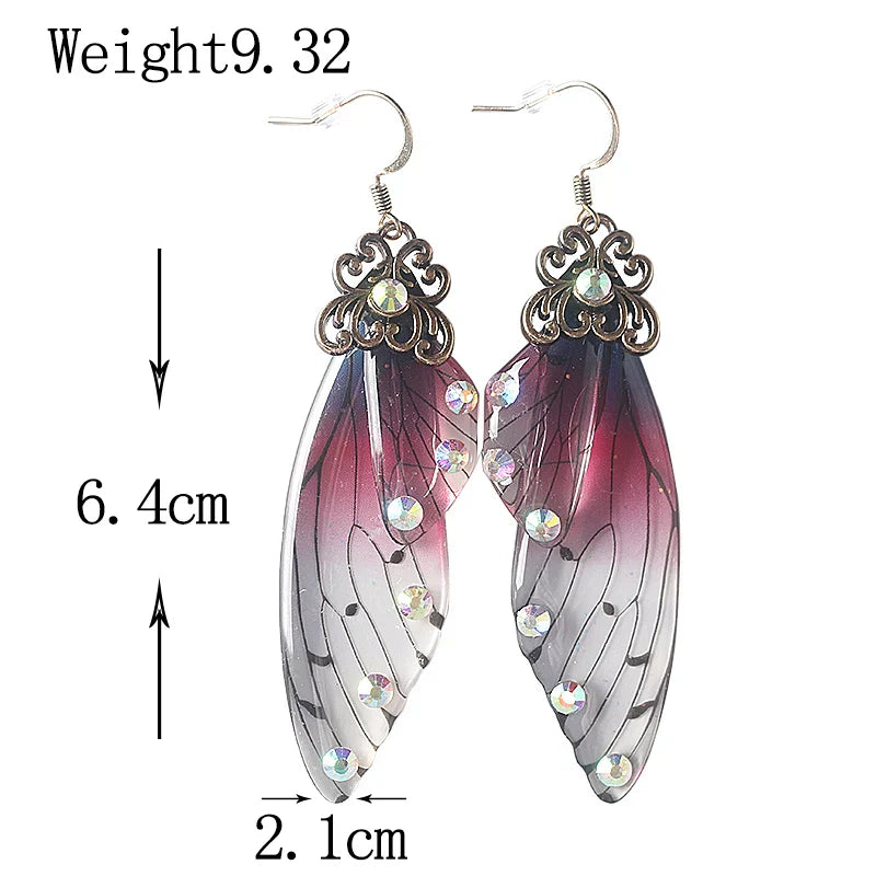 Butterfly Wing Earrings