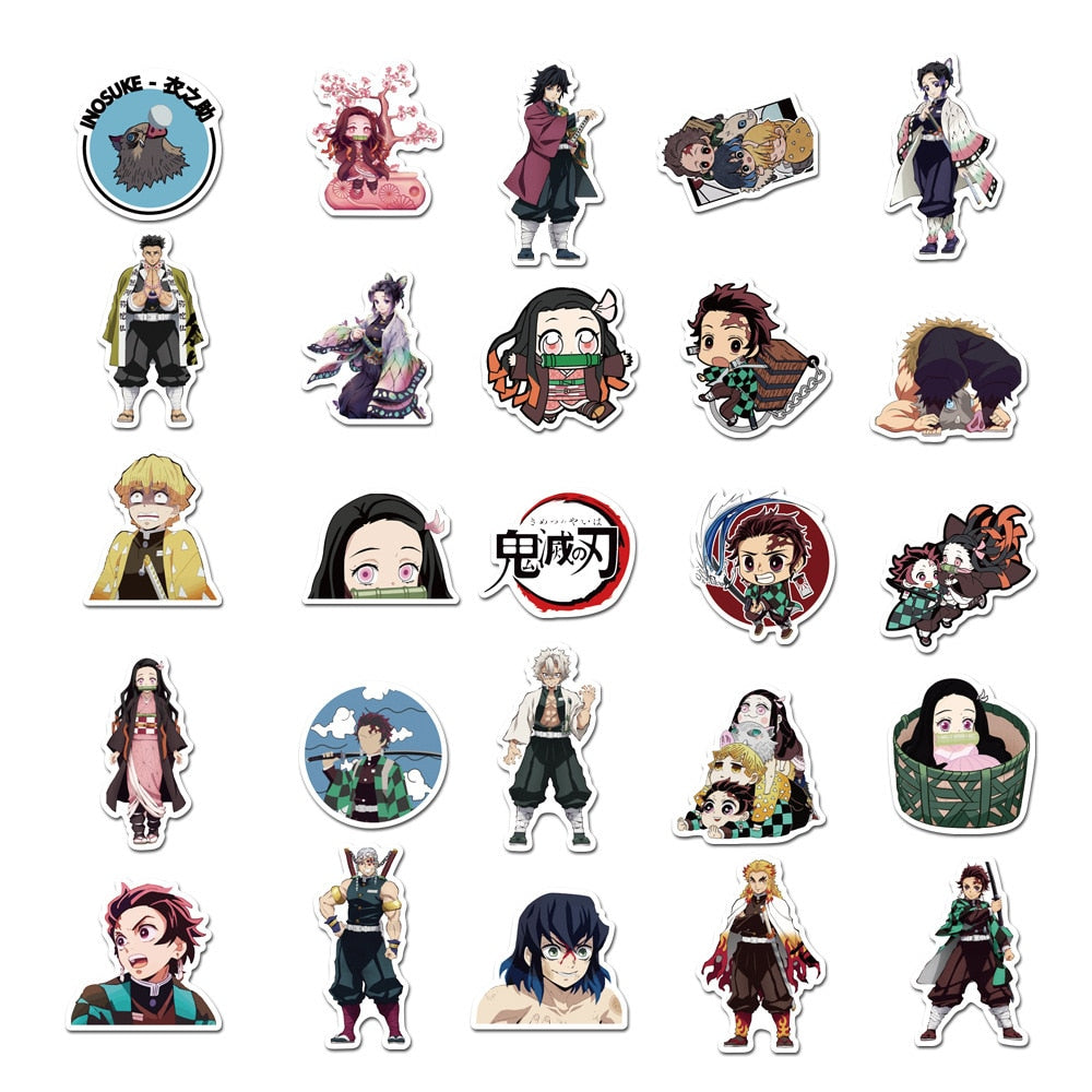 Elemental Slayer Stickers