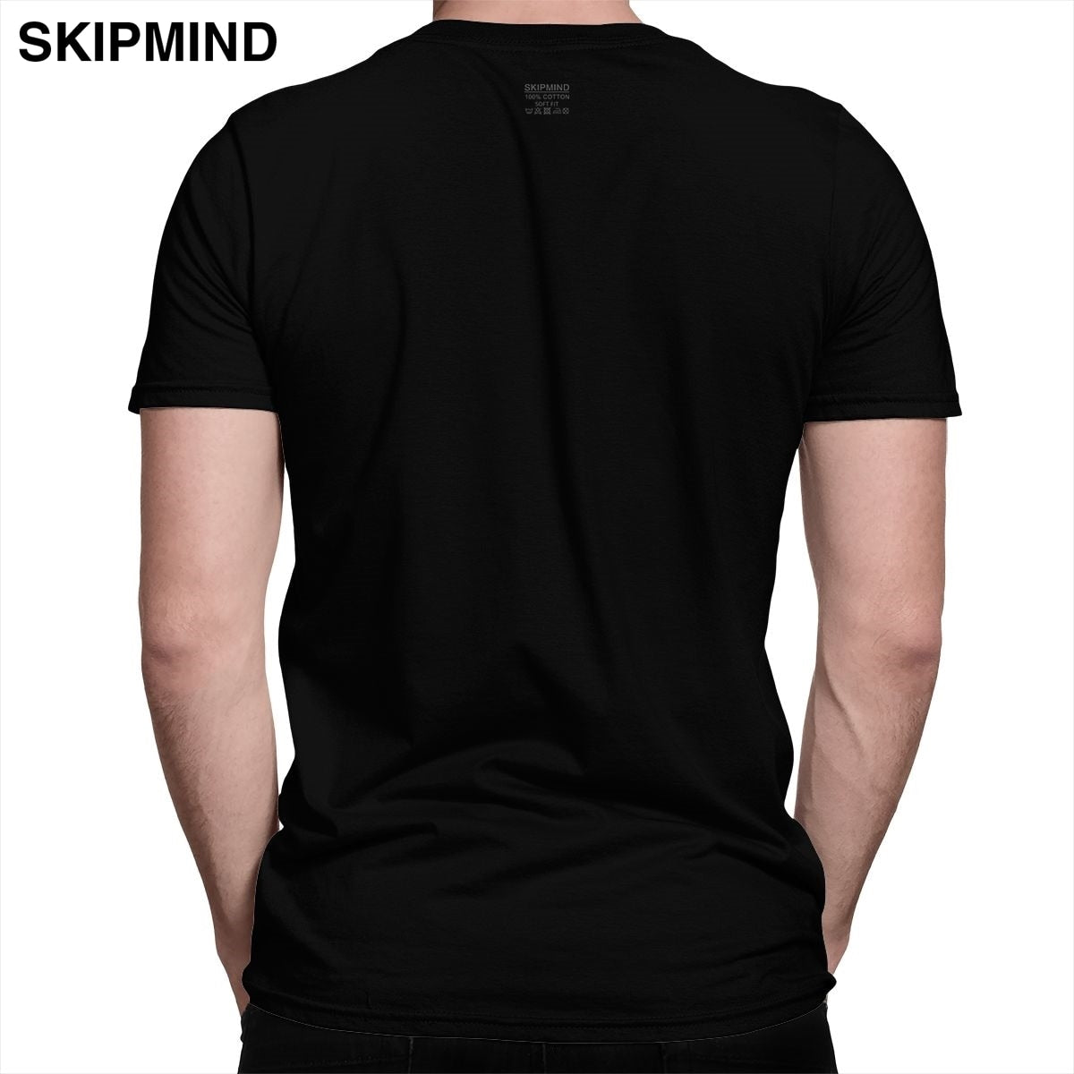 Flame Crest Black Tee