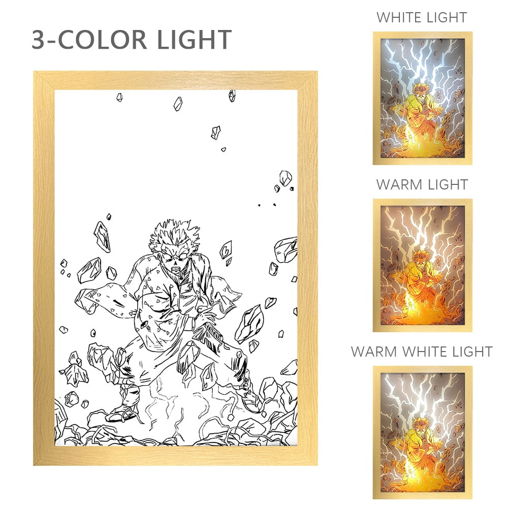 Blade Hunter Glow Canvas