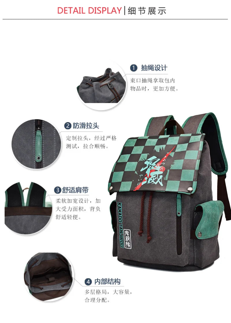 Anime Swordmaster Backpacks