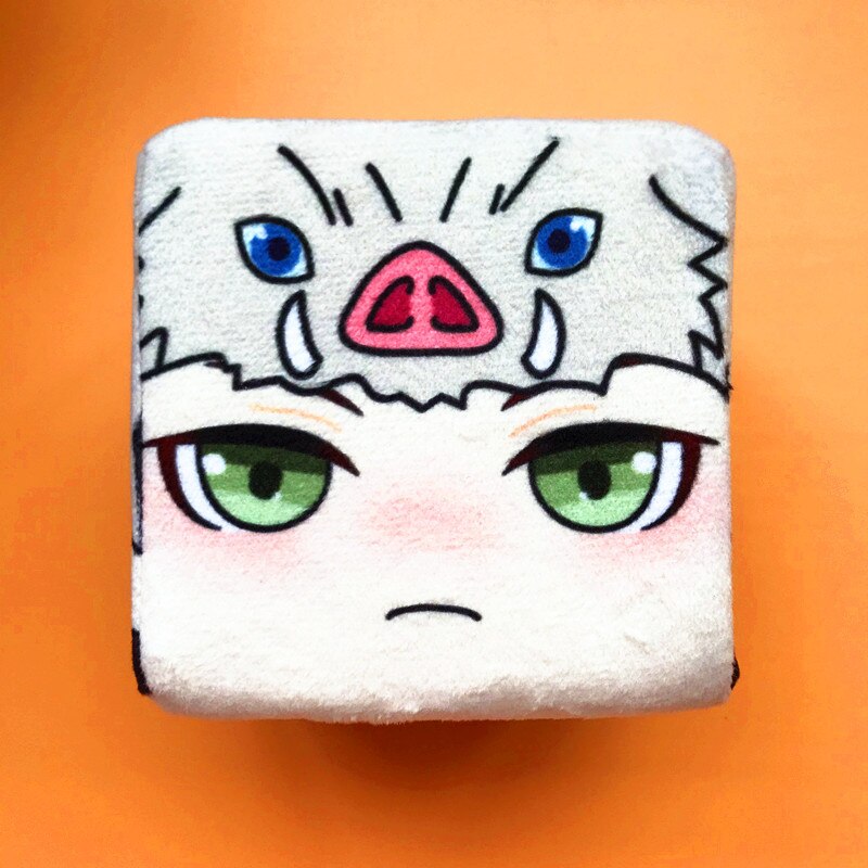Anime Warrior Cube Plush Set