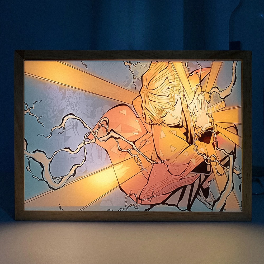 Blade Hunter Glow Canvas