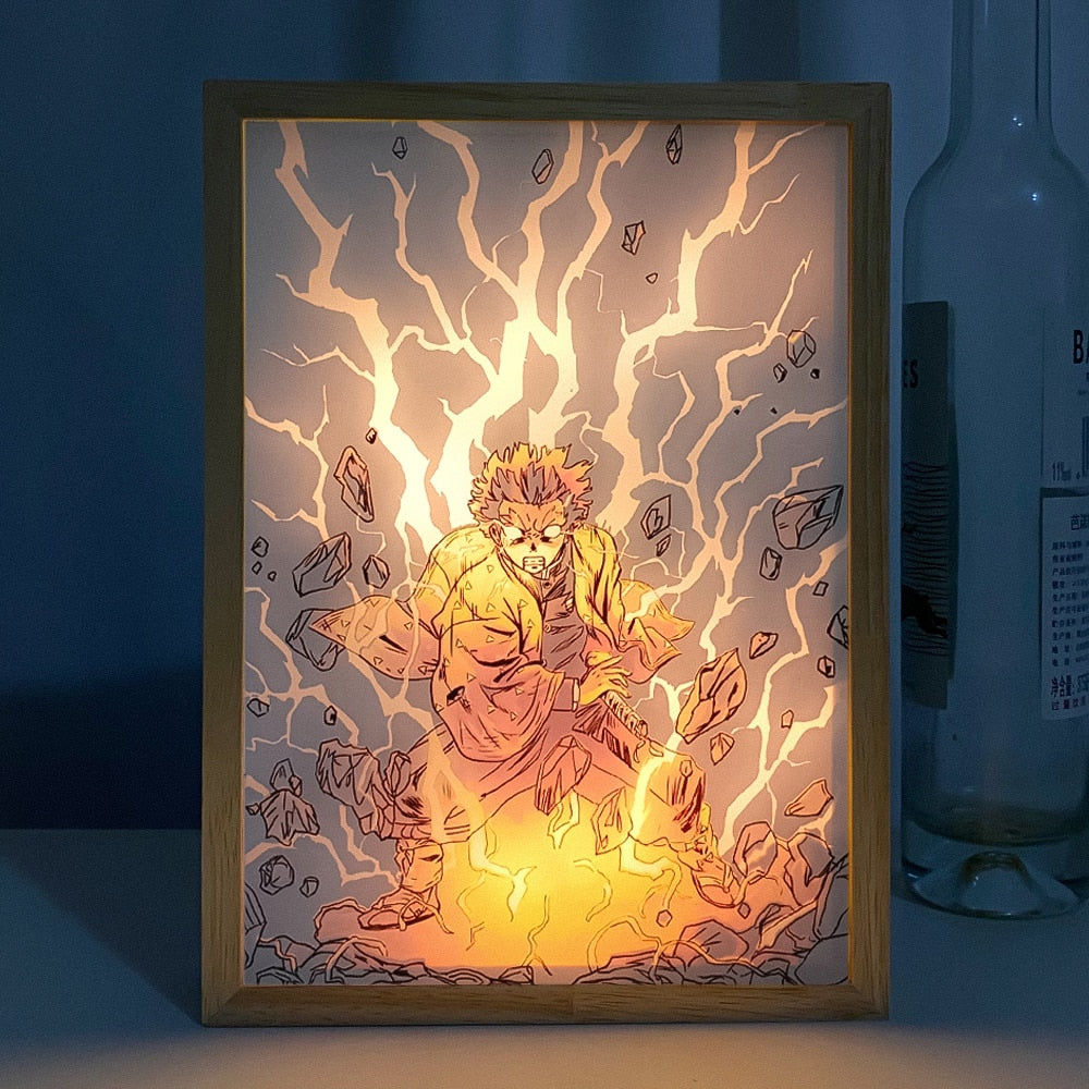 Blade Hunter Glow Canvas