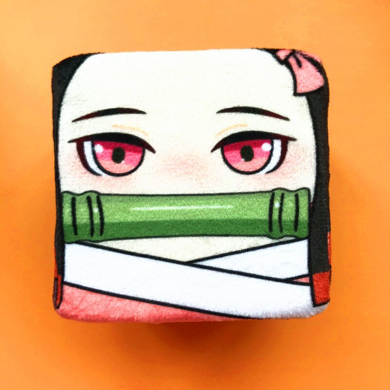 Anime Warrior Cube Plush Set