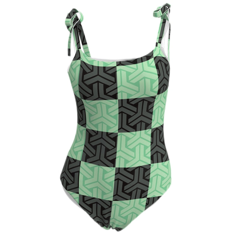 Kimono-Inspired Beachwear