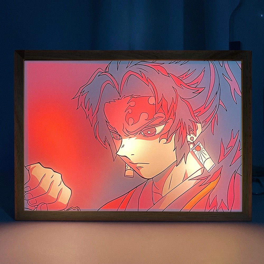 Blade Hunter Glow Canvas