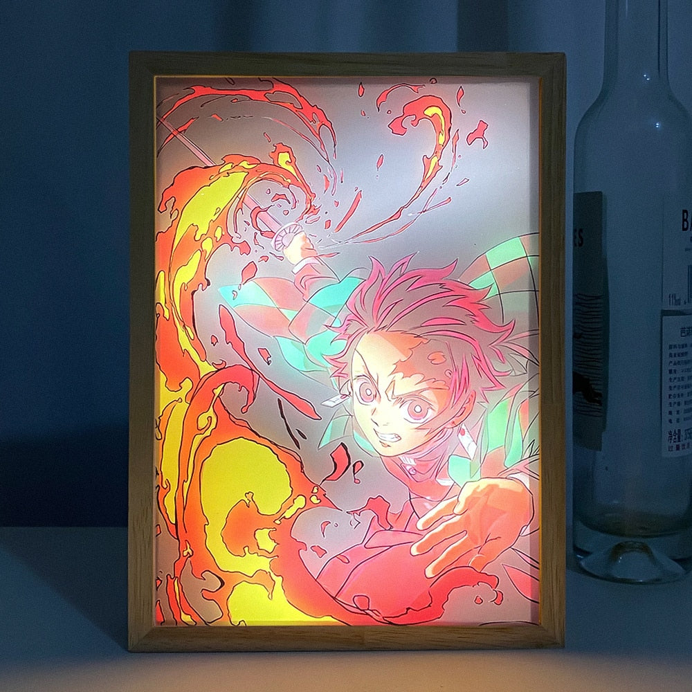 Blade Hunter Glow Canvas