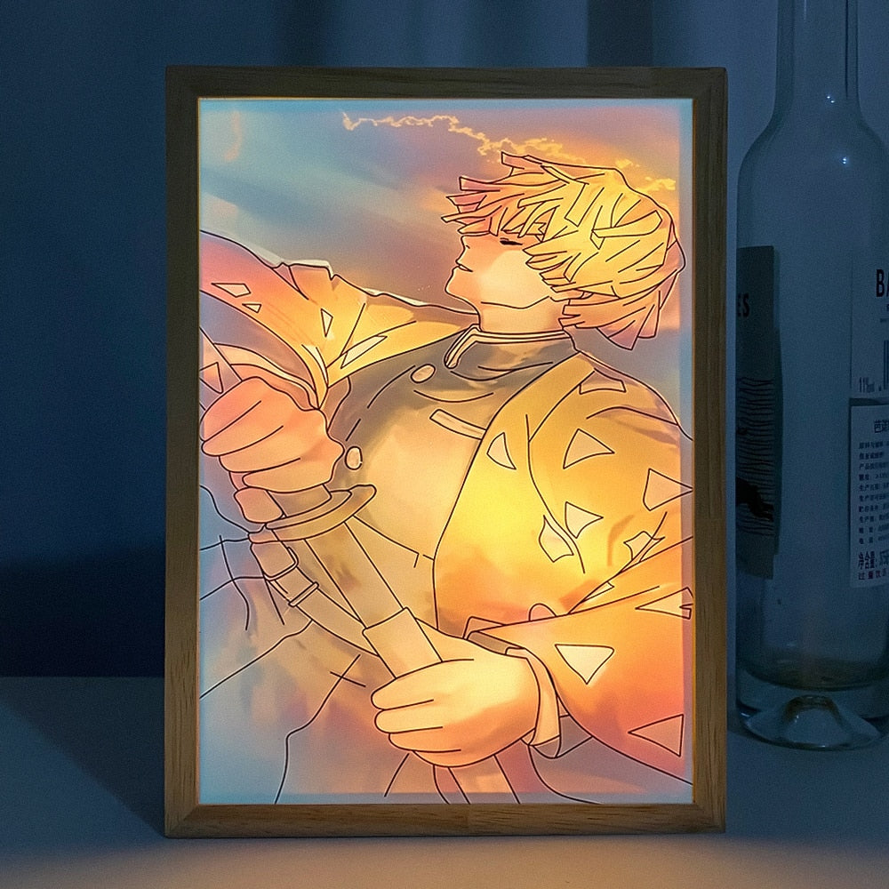 Blade Hunter Glow Canvas
