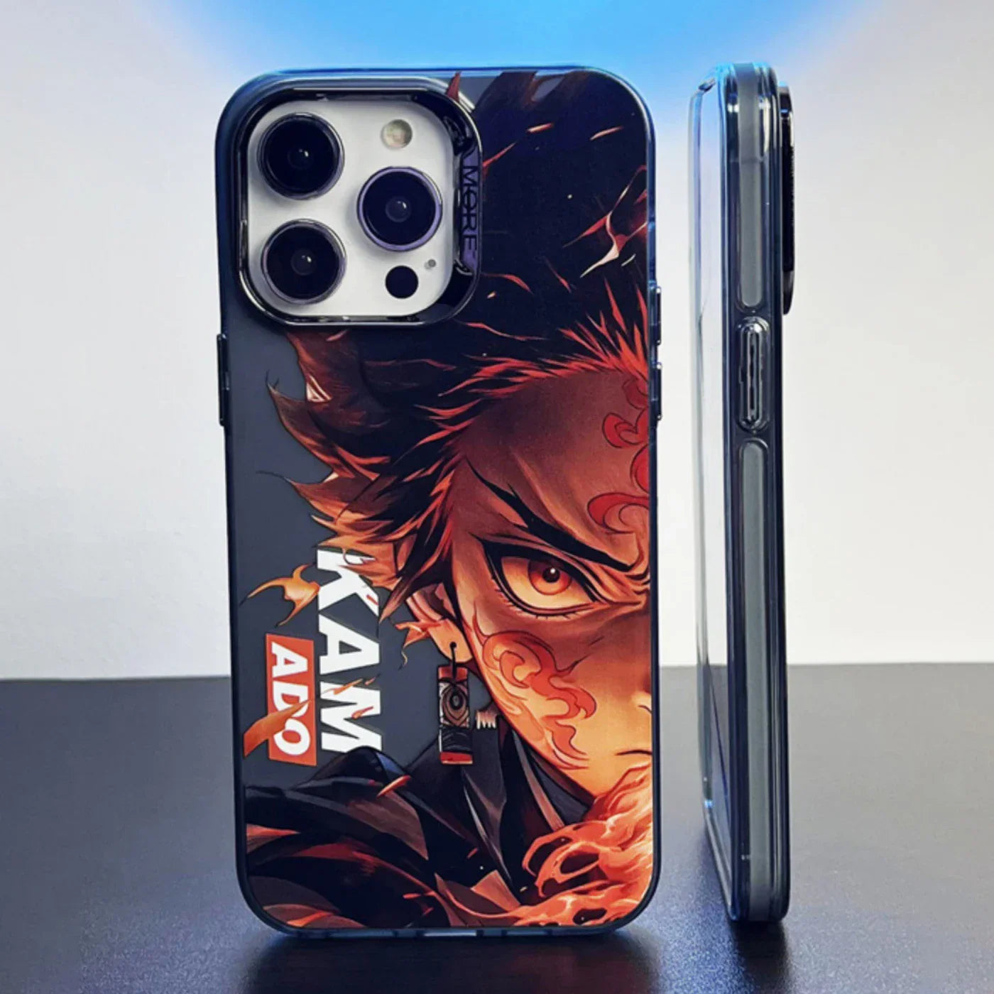 Anime Water Swordsman Clear Phone Case