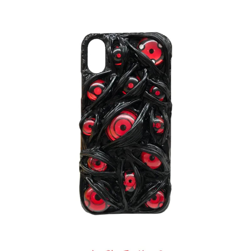 Crimson Eye Illusion Phone Case
