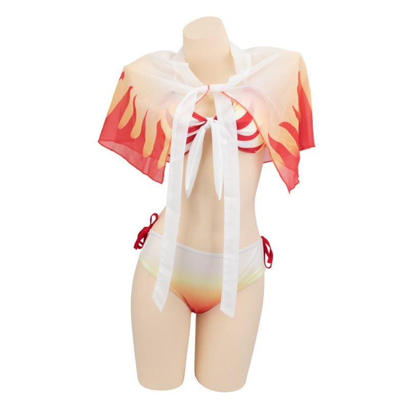 Kimono-Inspired Beachwear