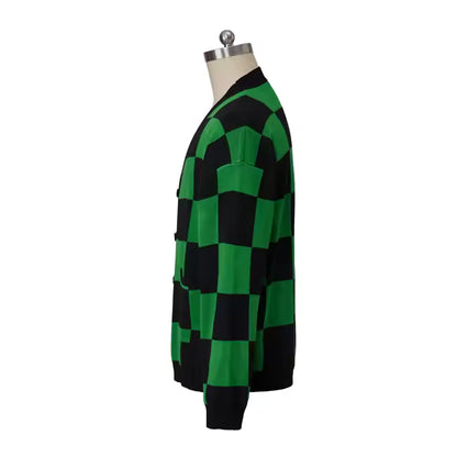 Flame Crest Knit Sweater