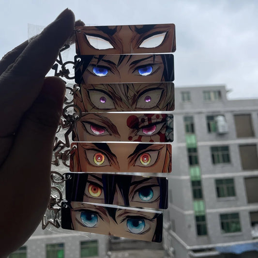 Flame Hashira Glow Keychain