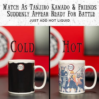 Flame Crest Heat-Active Mug